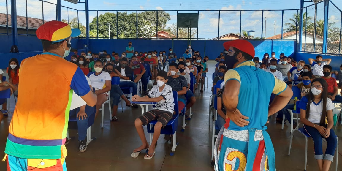 Projeto Ceeto nas Escolas é retomado e leva informações a 900 estudantes em cinco municípios