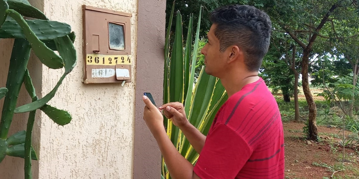 Mais de 90 mil moradores da zona rural podem fazer autoleitura e monitorar consumo de energia
