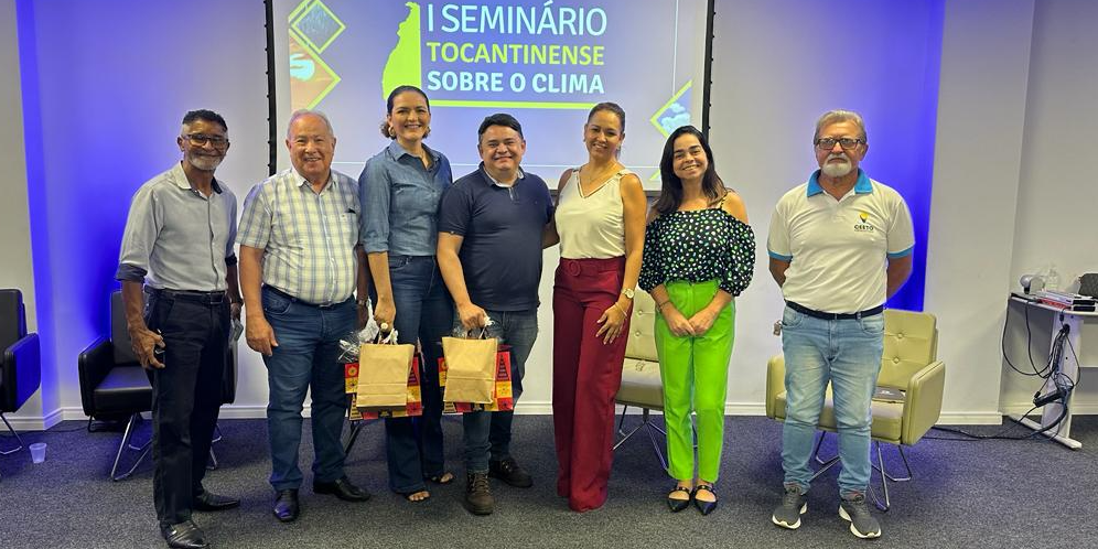 CEETO marca presença e recebe elogios no 1º Seminário Tocantinense sobre o Clima